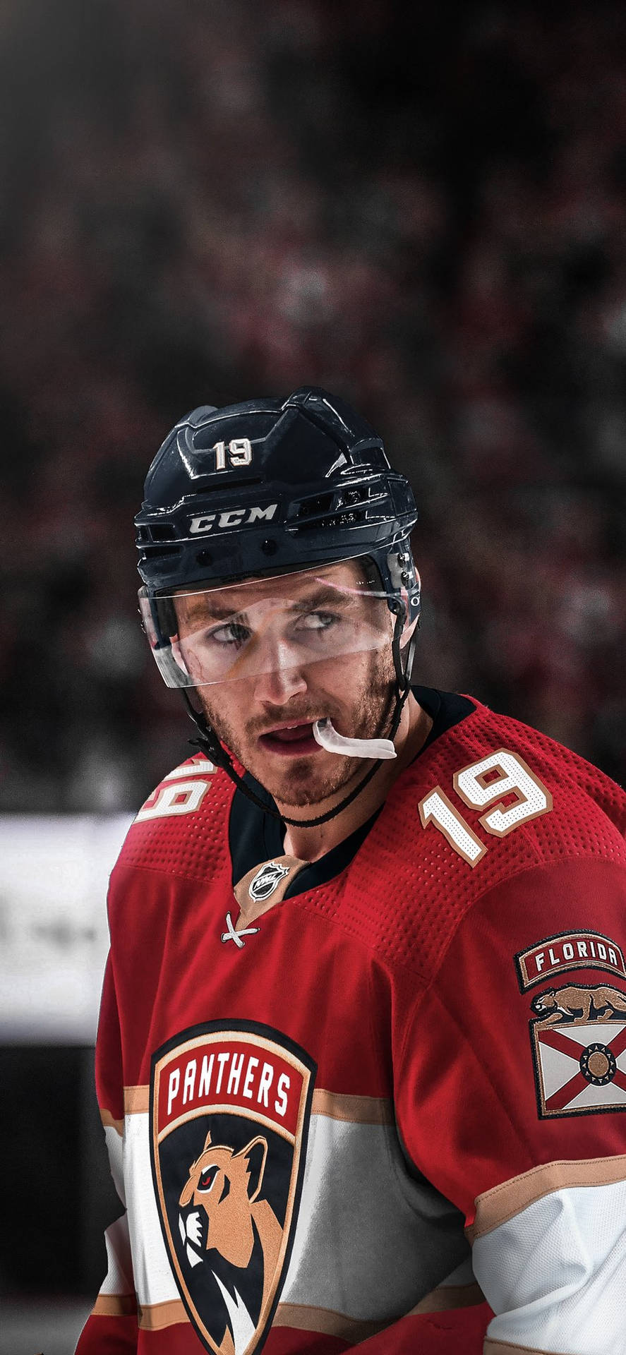 887x1920 Download Matthew Tkachuk Florida Panthers NHL Wallpaper