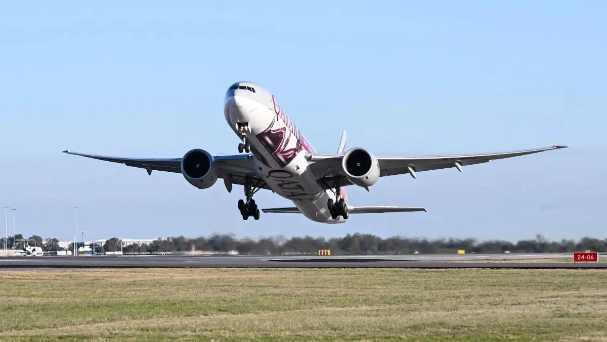 1200x677 Virgin's Perth–Doha service gets underway