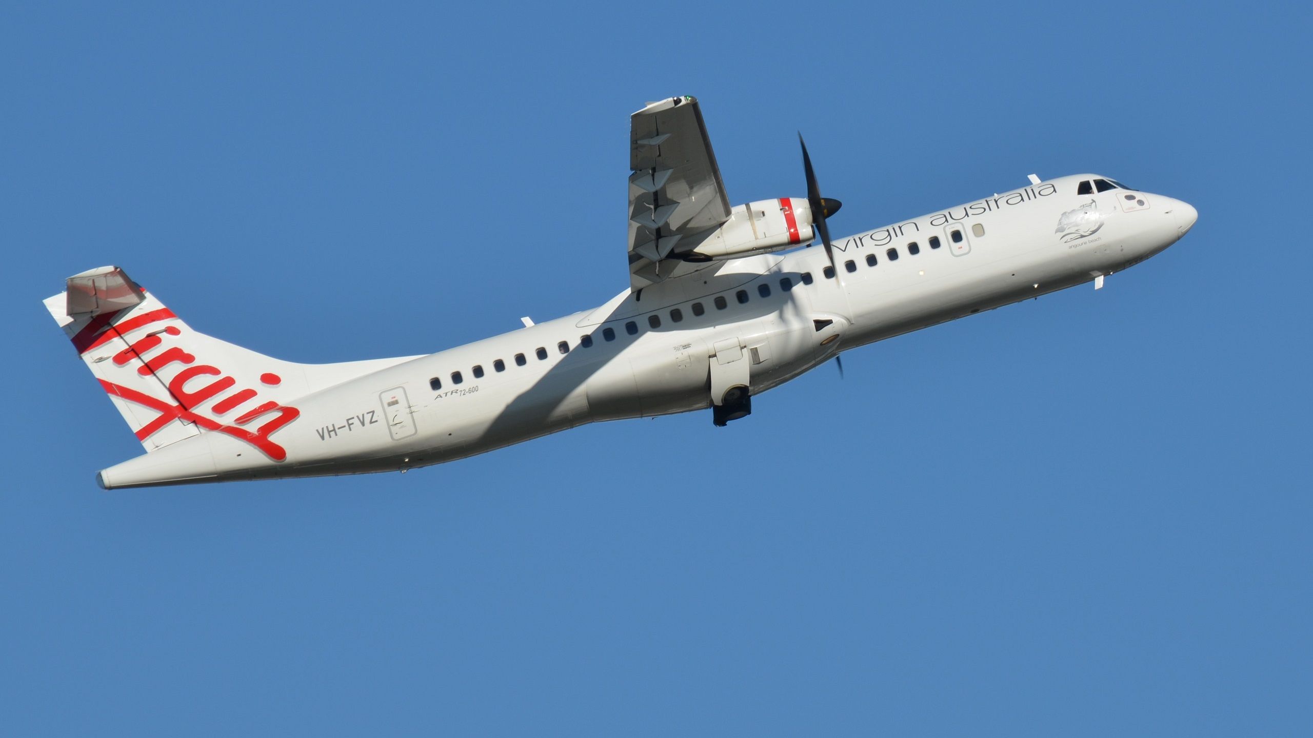 2560x1440 VH FVZ Virgin Australia ATR 72 600 (72 212A), Sydney Australia By Lonewolf6738x1440