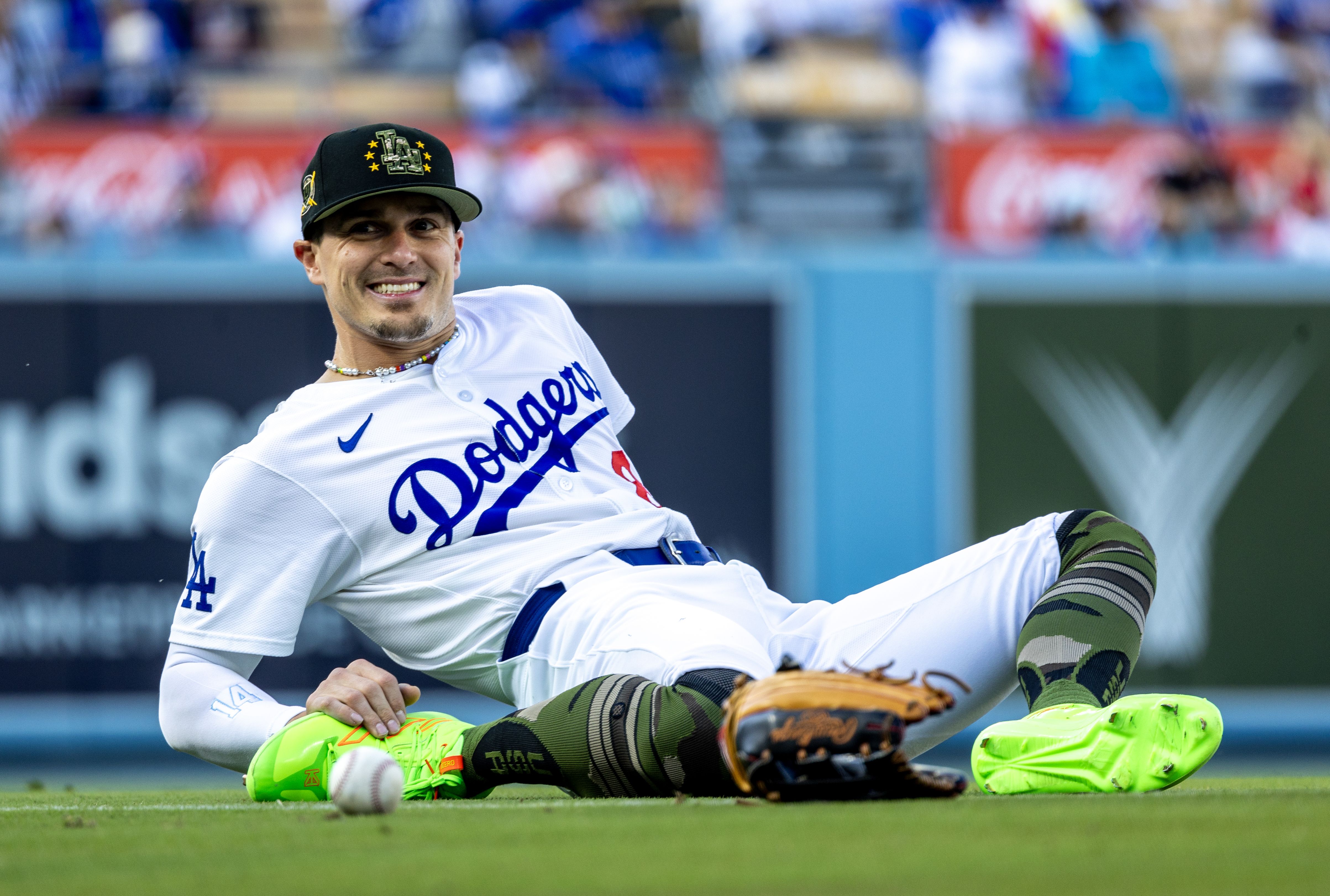 4813x3244 Dodgers' Enrique 'Kike' Hernández to work at Raising Cane's after World Series win