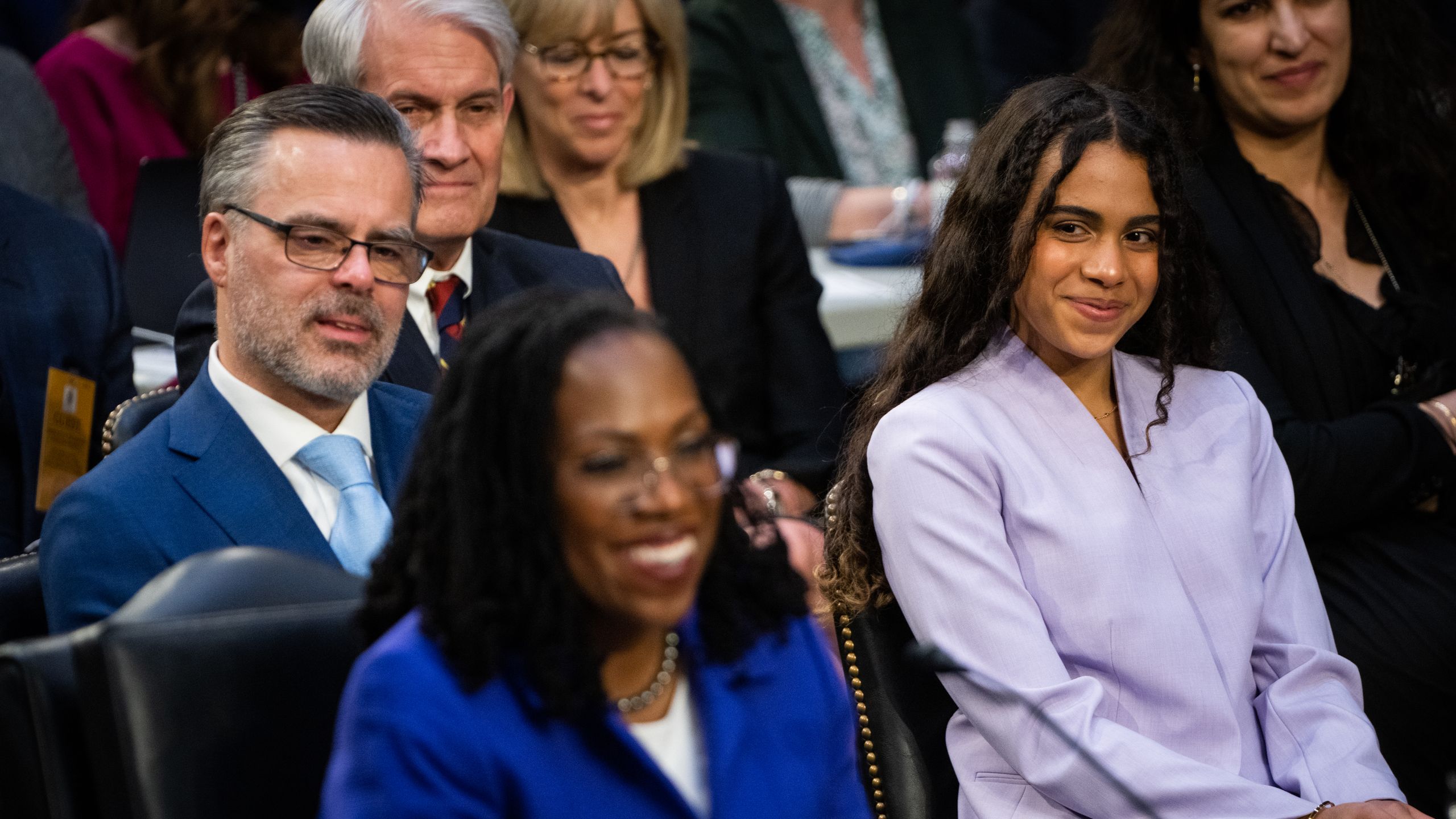 2560x1440 Photo of Ketanji Brown Jackson's Daughter, Leila, Went Viral After Senate Hearing