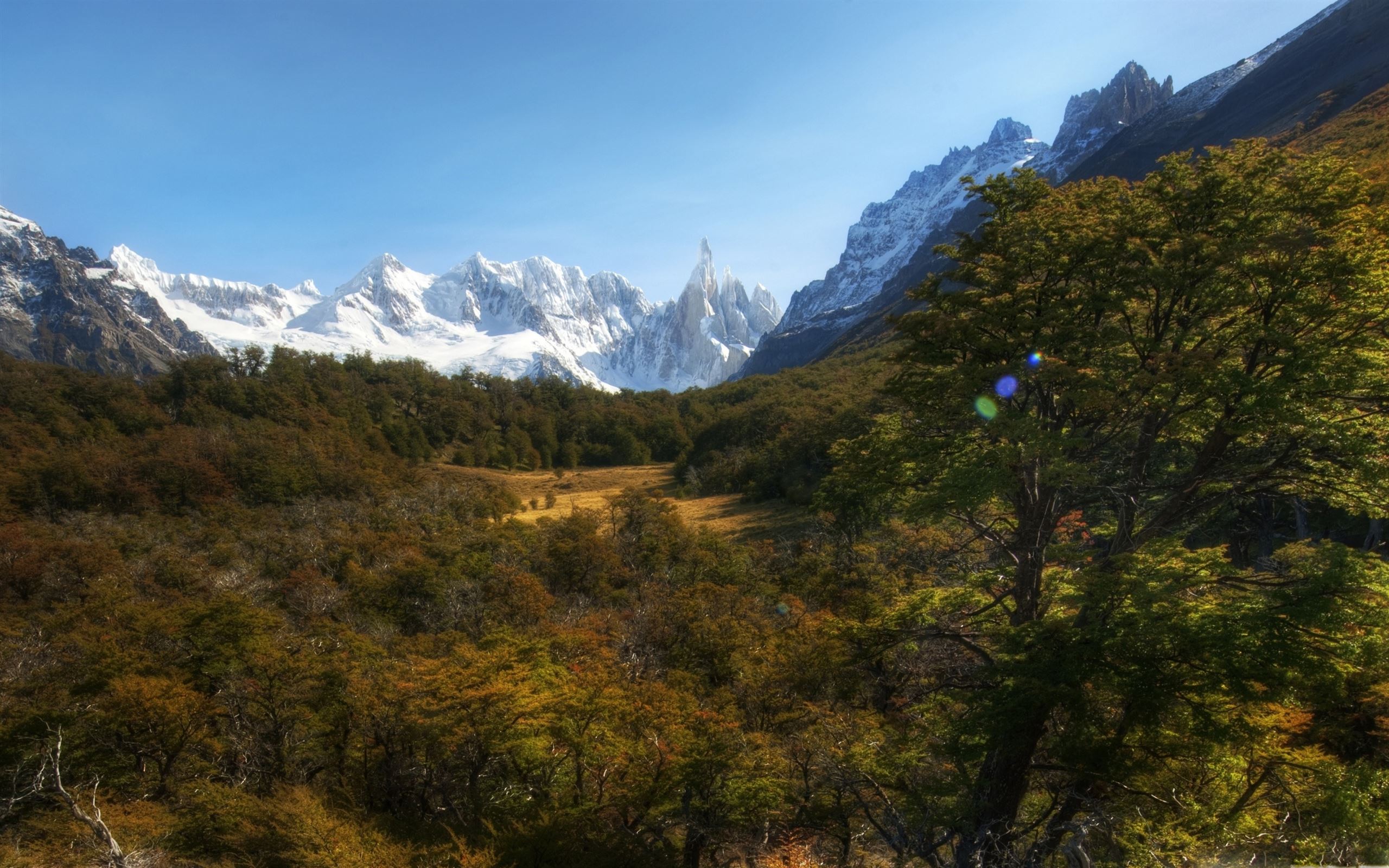 2560x1600 Andes Mountains Patagonia Argentina MacBook Air Wallpaper Download