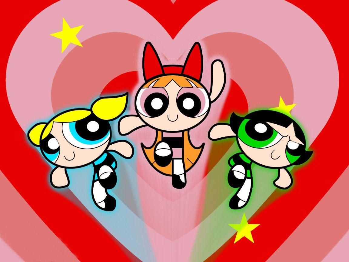 1152x864 Powerpuff Girls. American television series