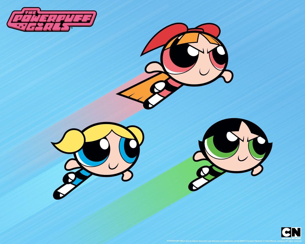 1280x1024 BUBBLES POWERPUFF GIRLS WALLPAPER BACKGROUND WALLPAPER HD