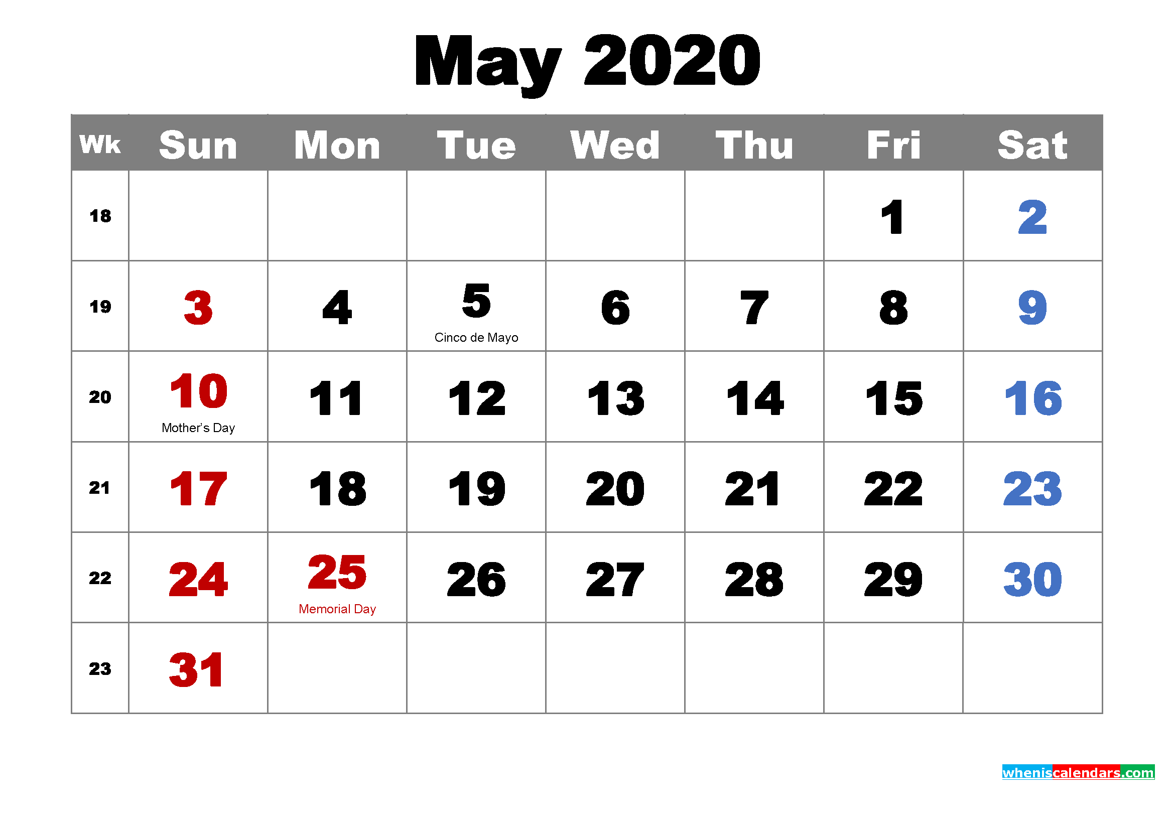 2339x1654 Hình nền lịch có thể in miễn phí vào tháng 5 năm 2020.  Có thể in miễn phí 2020