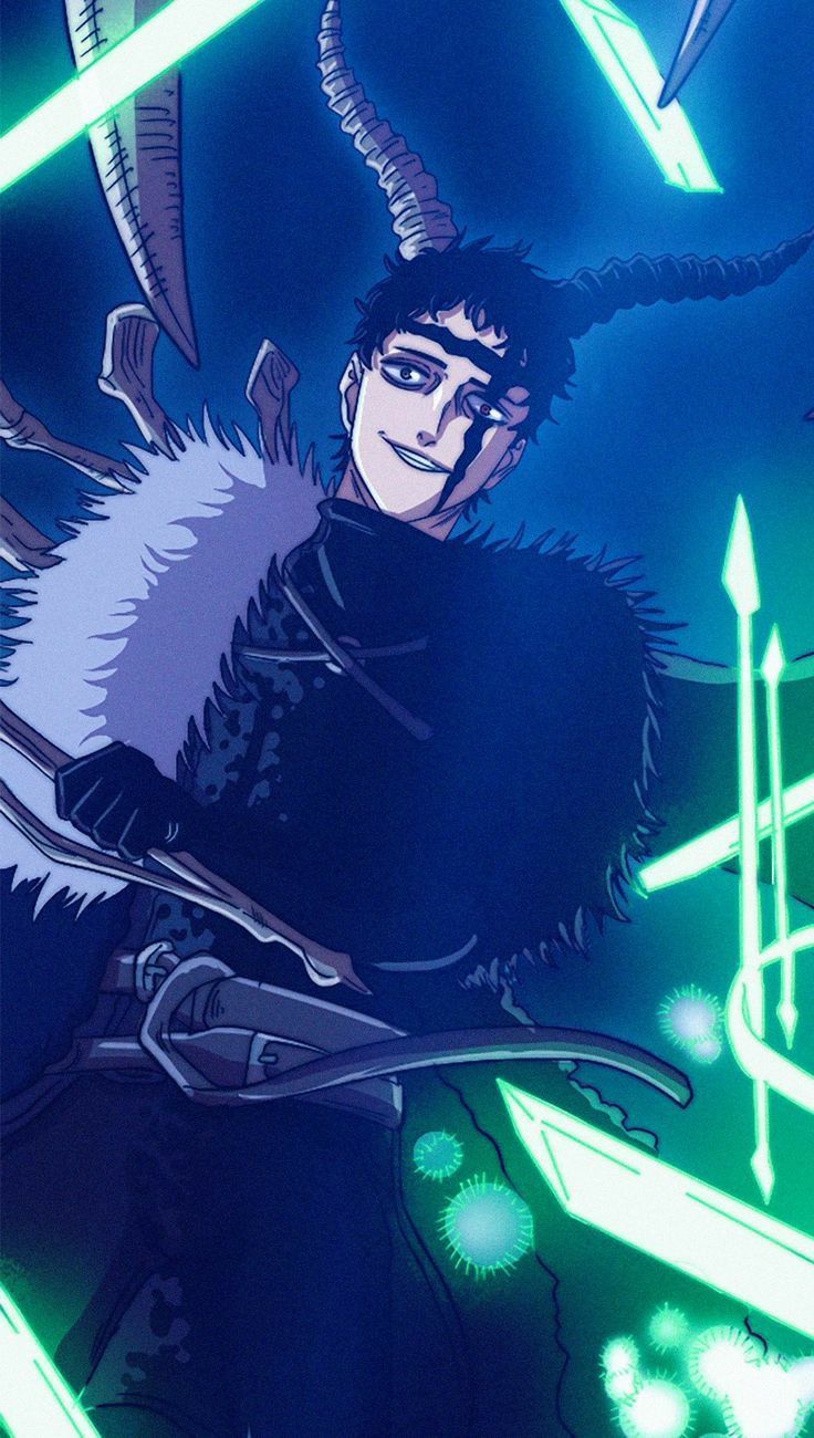 736x1300 Zenon ideas. black clover anime, black clover manga, dark triad