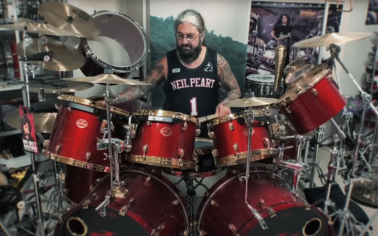 1280x800 Watch Mike Portnoy cover Rush classic YYZ for charity