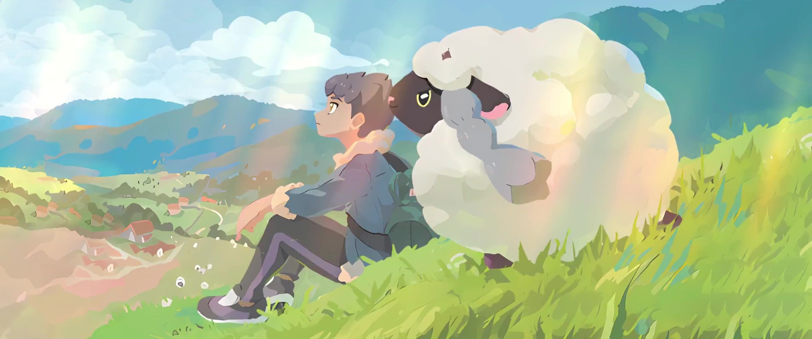 2580x1080 Wooloo Live Wallpaper, Animated Wallpaper