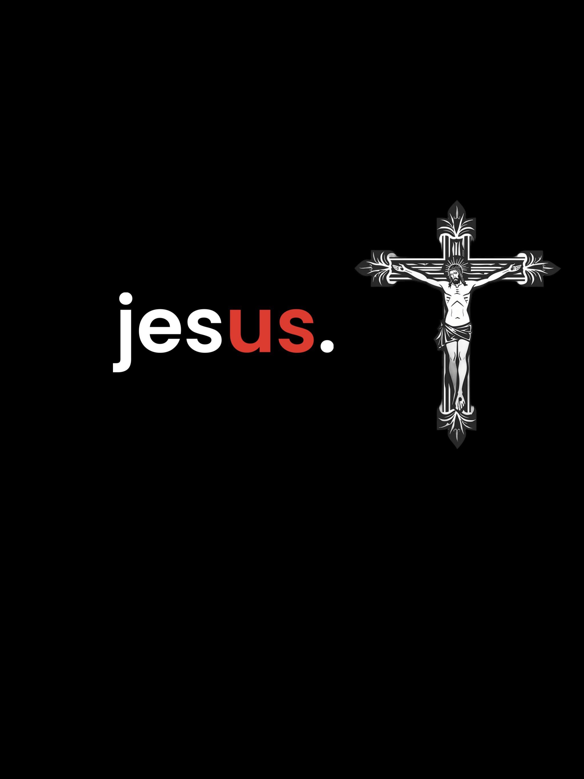 2048x2732 Wallpaper I made about Jesus