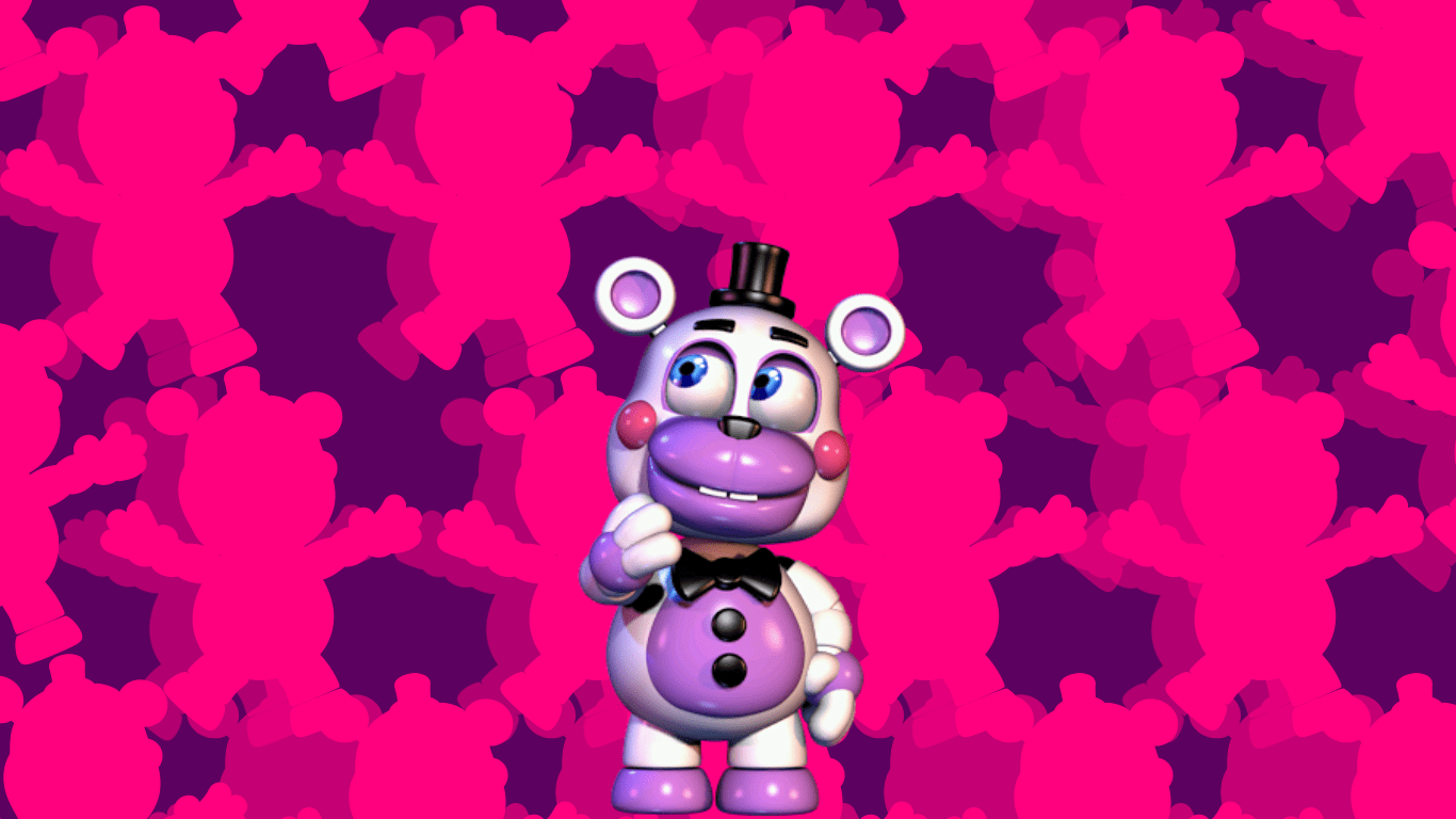 1366x768 I made myself a Wallpaper of Helpy !