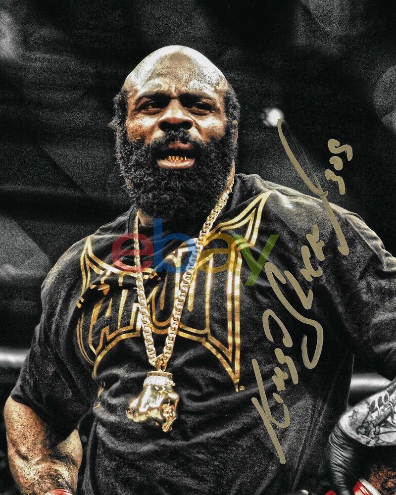 800x1000 Kimbo Slice Signed 8x10 Photo MMA UFC EliteXC Bellator Autographed reprint