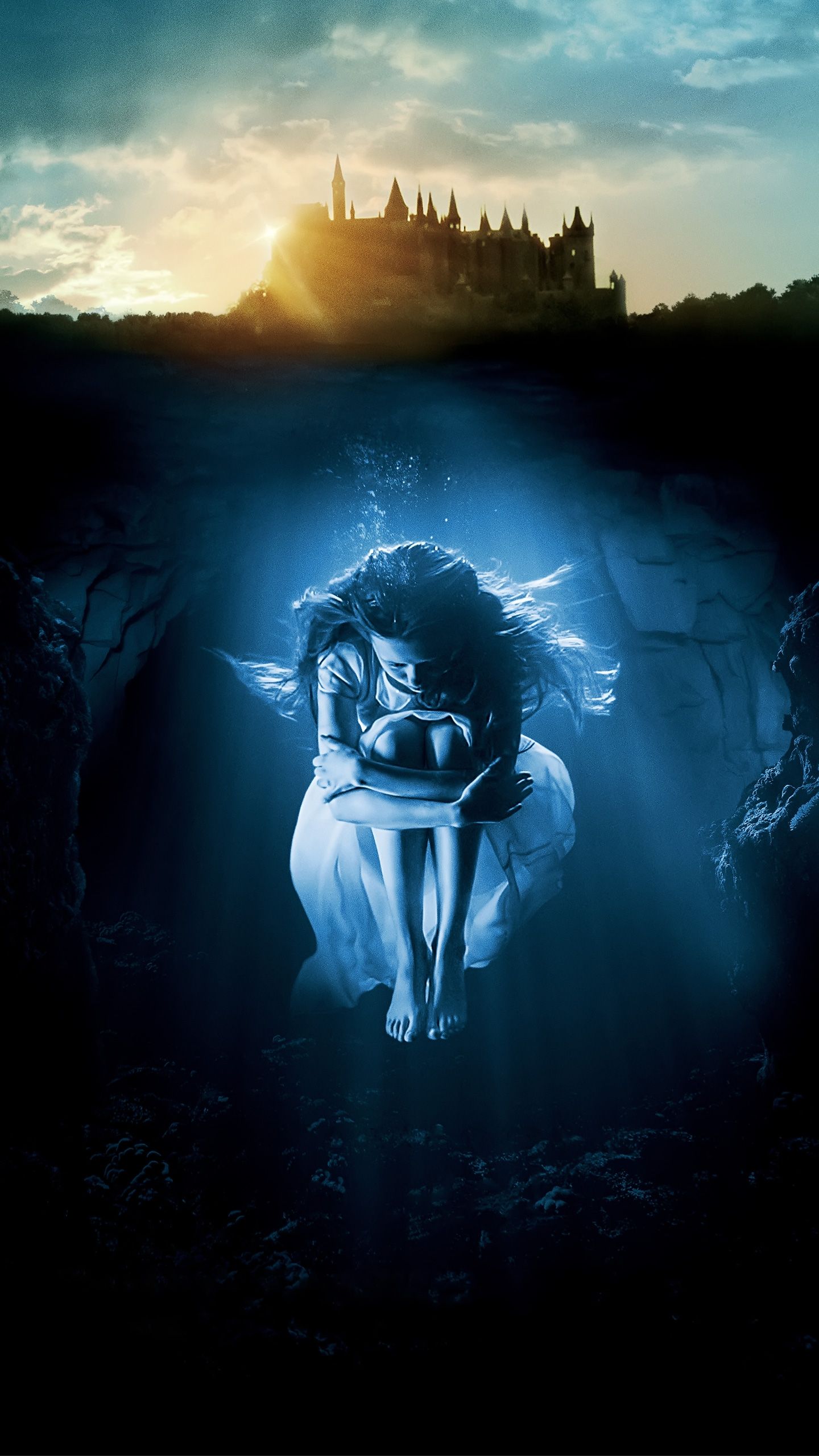 1440x2560 Wallpaper Cure for Wellness Fan Art, A Cure for Wellness, Art, Atmosphere, Cloud, Background Free Image