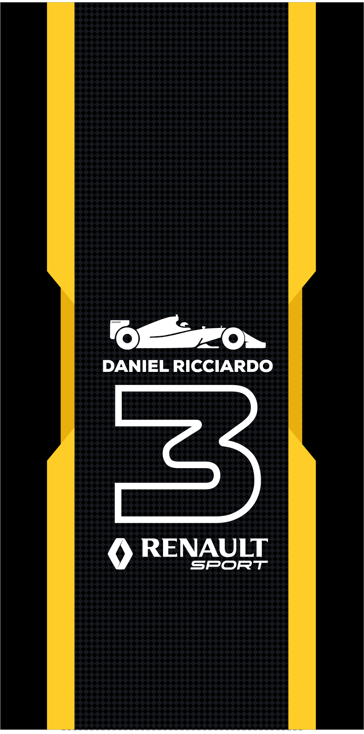 1189x2396 Daniel Ricciardo 2020. iPhone Case & Cover
