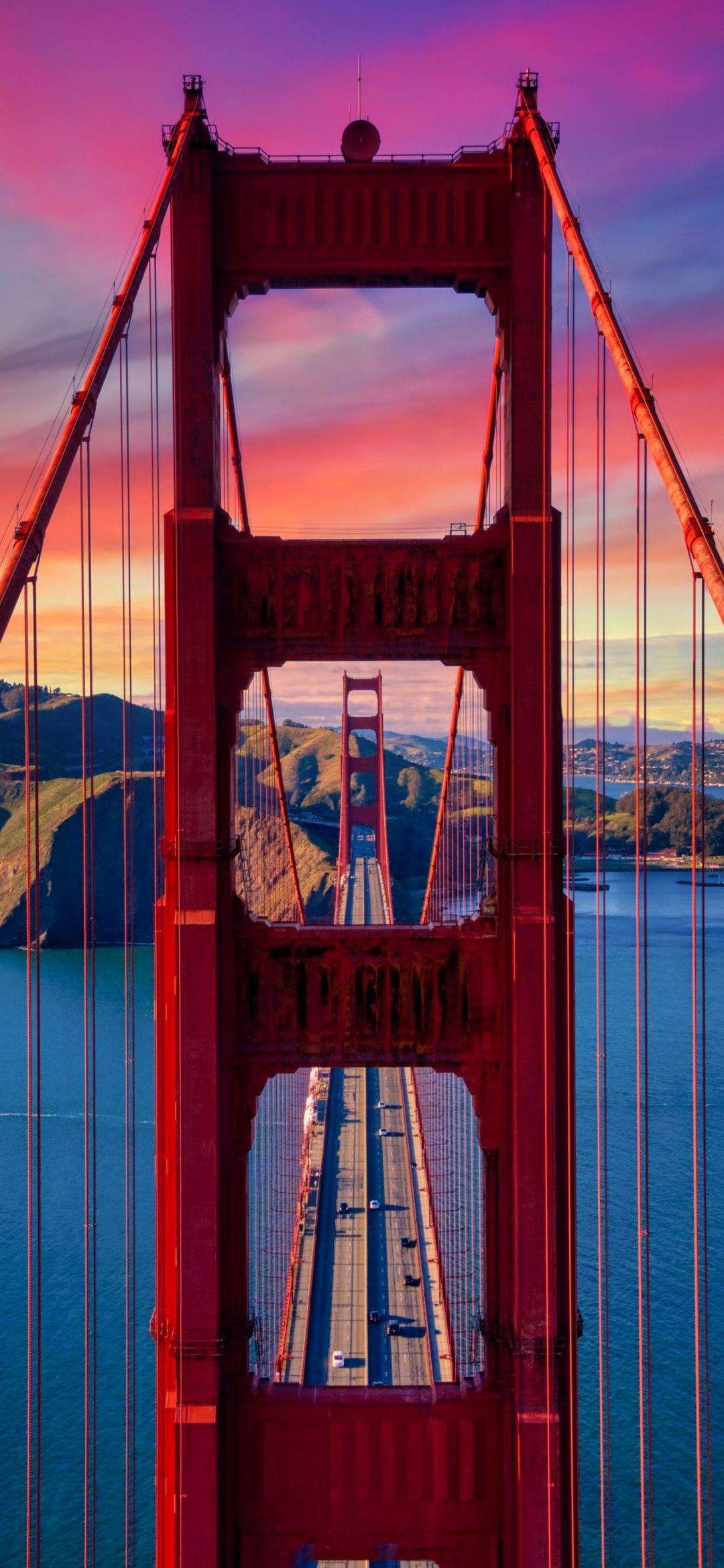 1080x2340 Golden Gate Bridge Wallpaper 4K, Aesthetic, California, USA