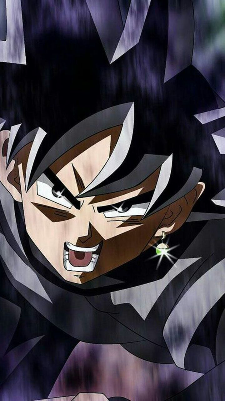 720x1280 Black Goku HD Wallpaper