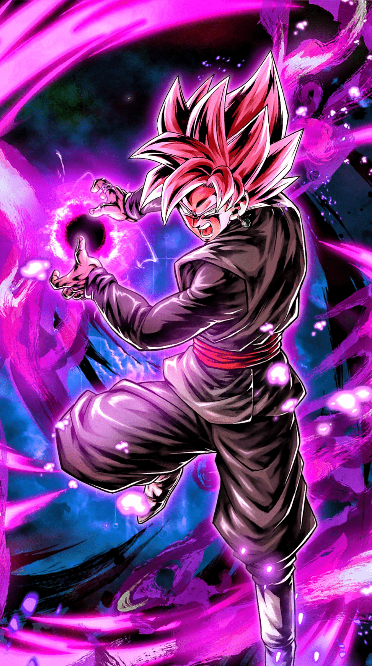 1217x2179 Ex goku black's art couldn't be ignored, decided to make him as Rosé doing the black Kamehameha ! Hope you like it ✌️