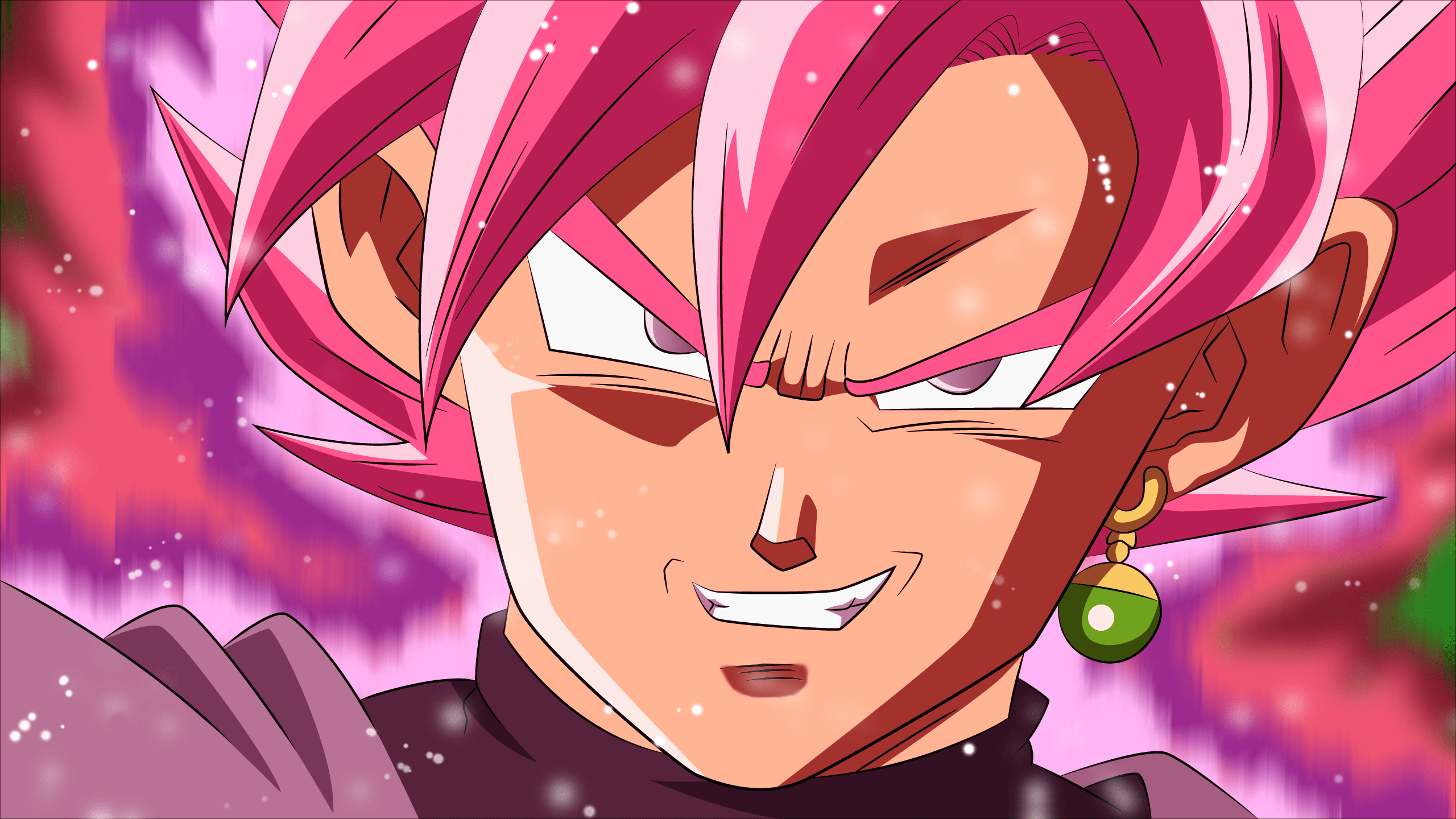 2560x1440 Super Saiyan Rosé Black Goku HD Wallpaper
