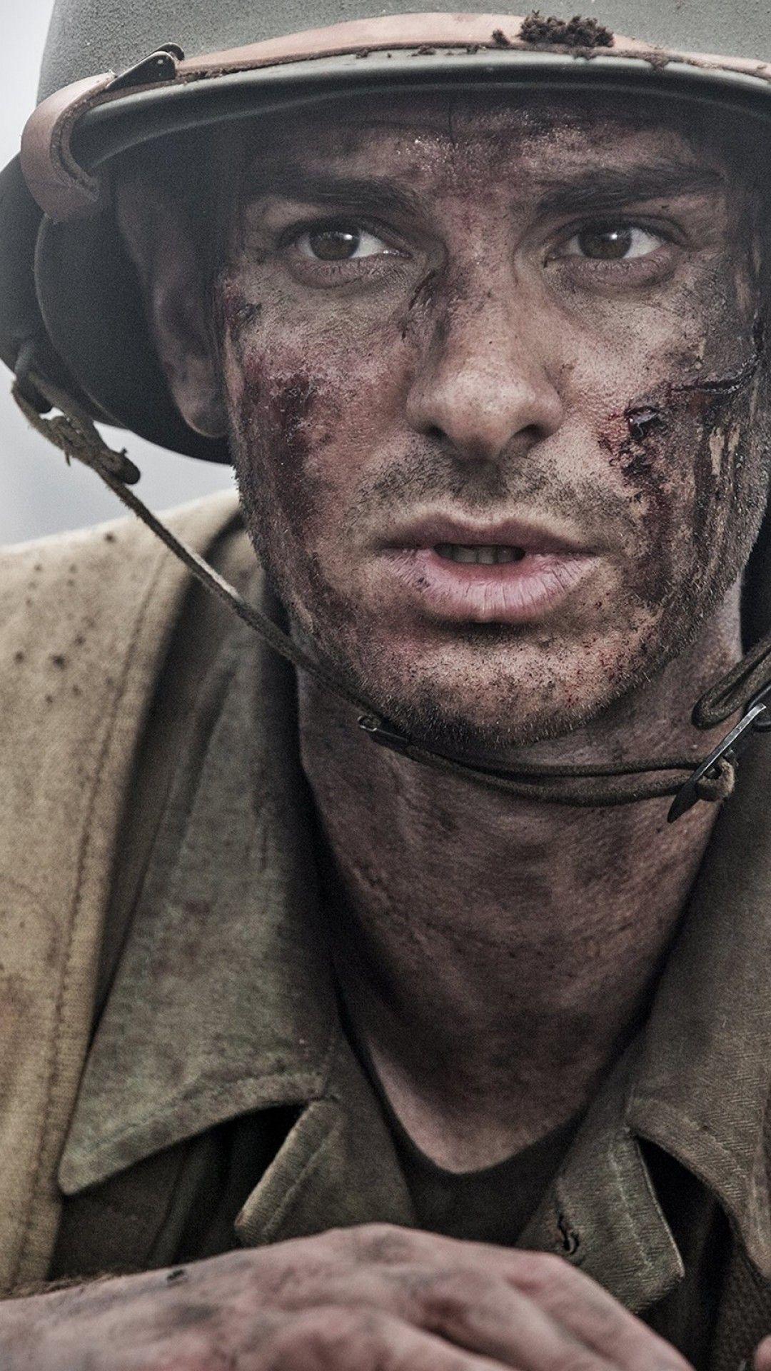 1080x1920 Download 1080x1920 Hacksaw Ridge, Soldier, Andrew Garfield