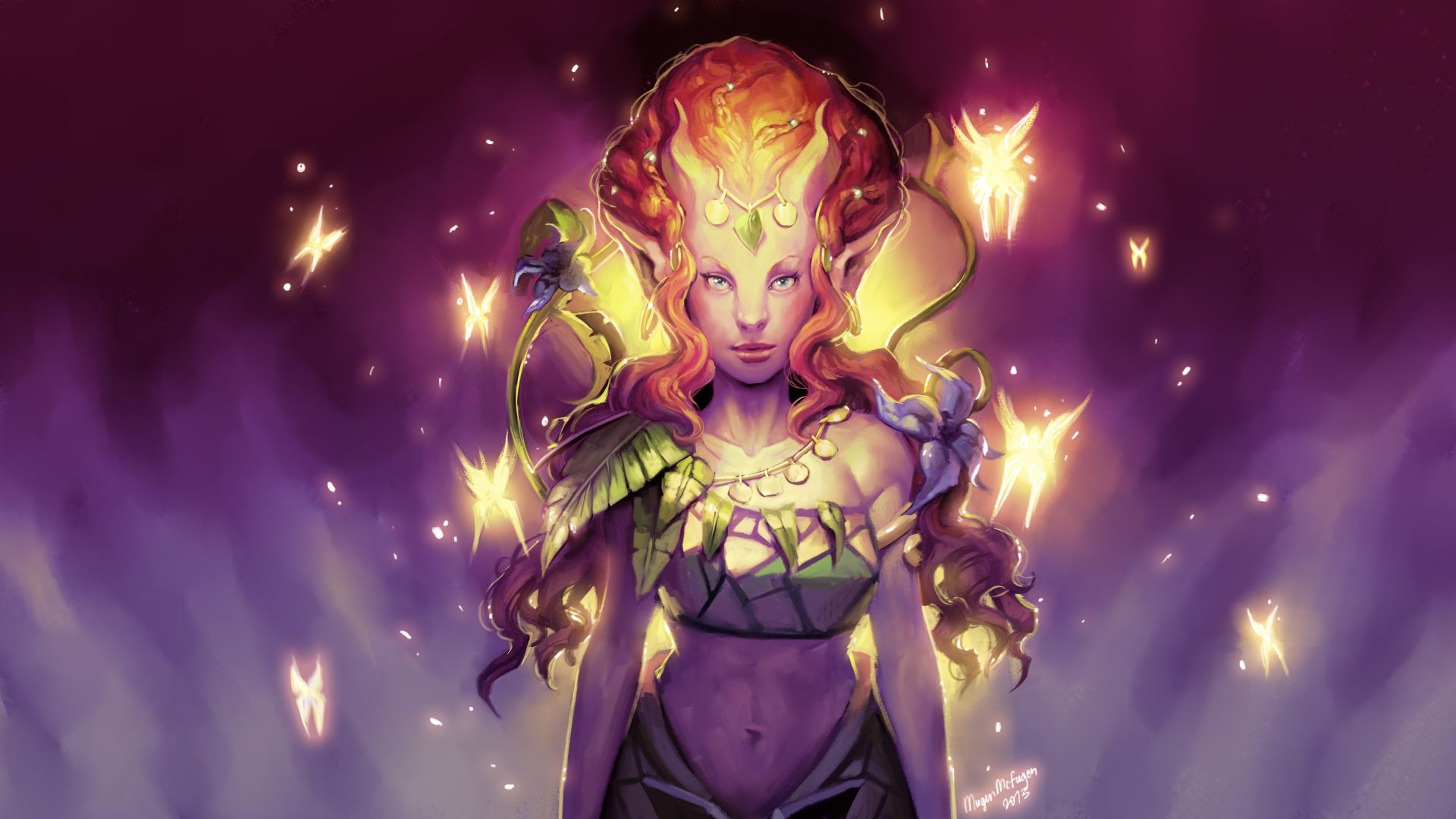 1920x1080 Download Enchantress (Dota 2) Video Game DotA 2 HD Wallpaperx1080