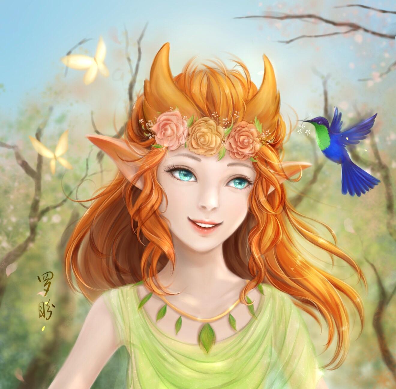 1320x1299 Hi! I drew Enchantress