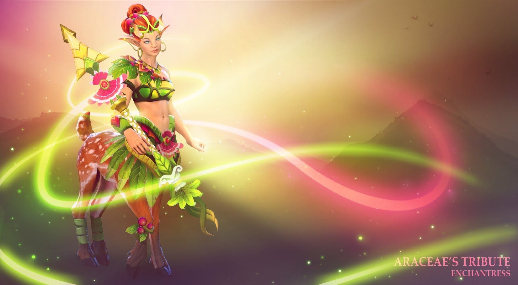 1651x908 Dota 2 : Enchantress HD