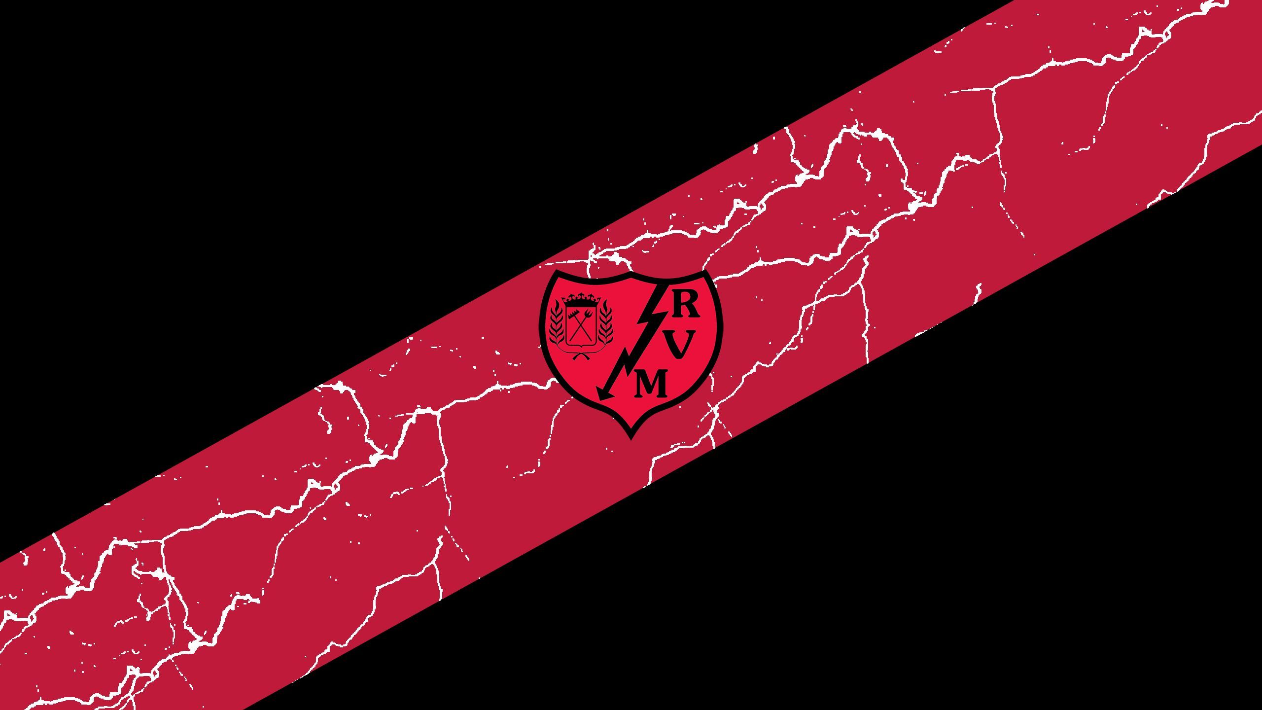 2560x1440 Phone wallpaper: Sports, Rayo Vallecano, Emblem, Logo, Soccer 509247