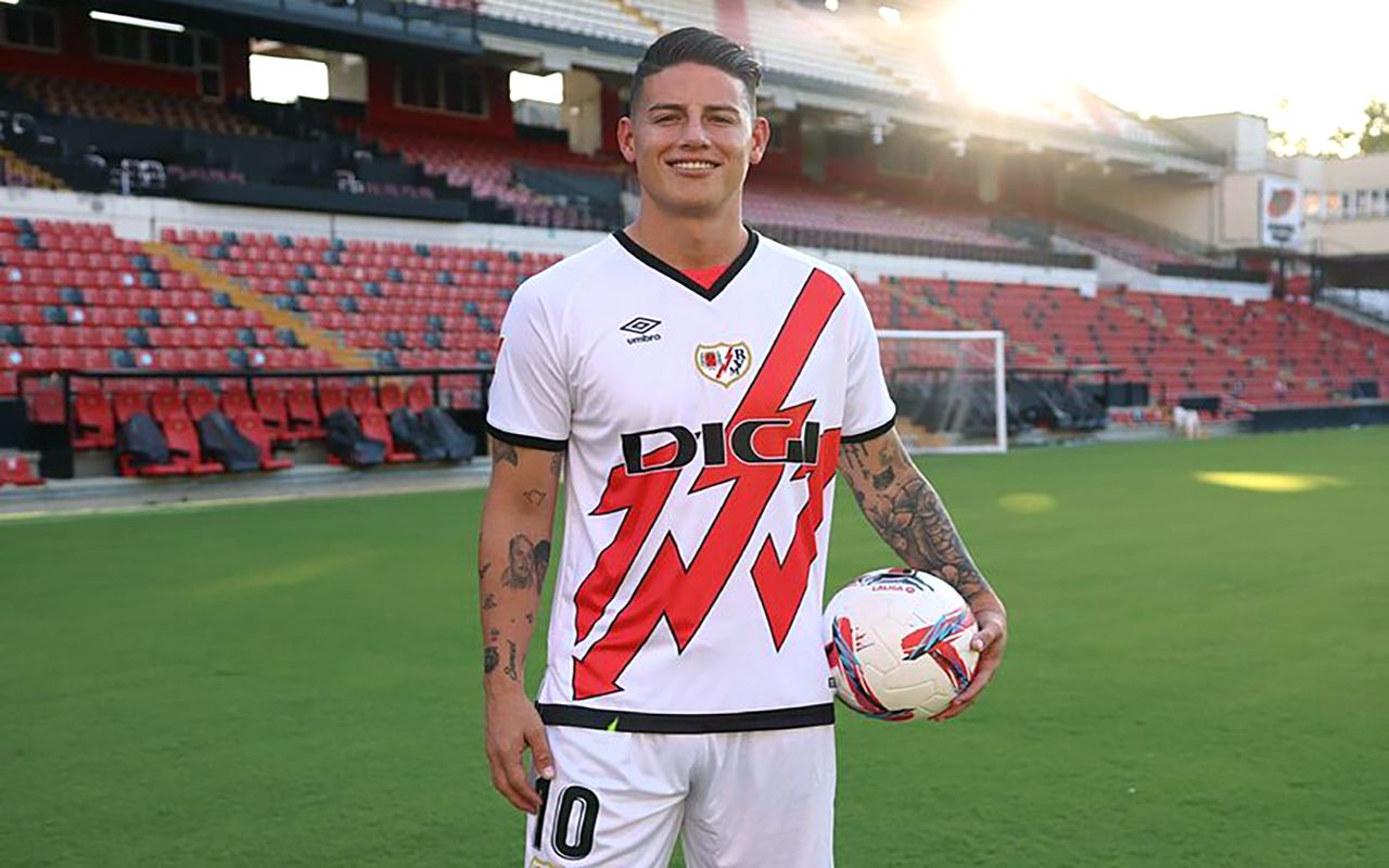 1280x800 James Rodriguez Joins Rayo Vallecano: When Will He Make His LaLiga Debut?. Al Día News