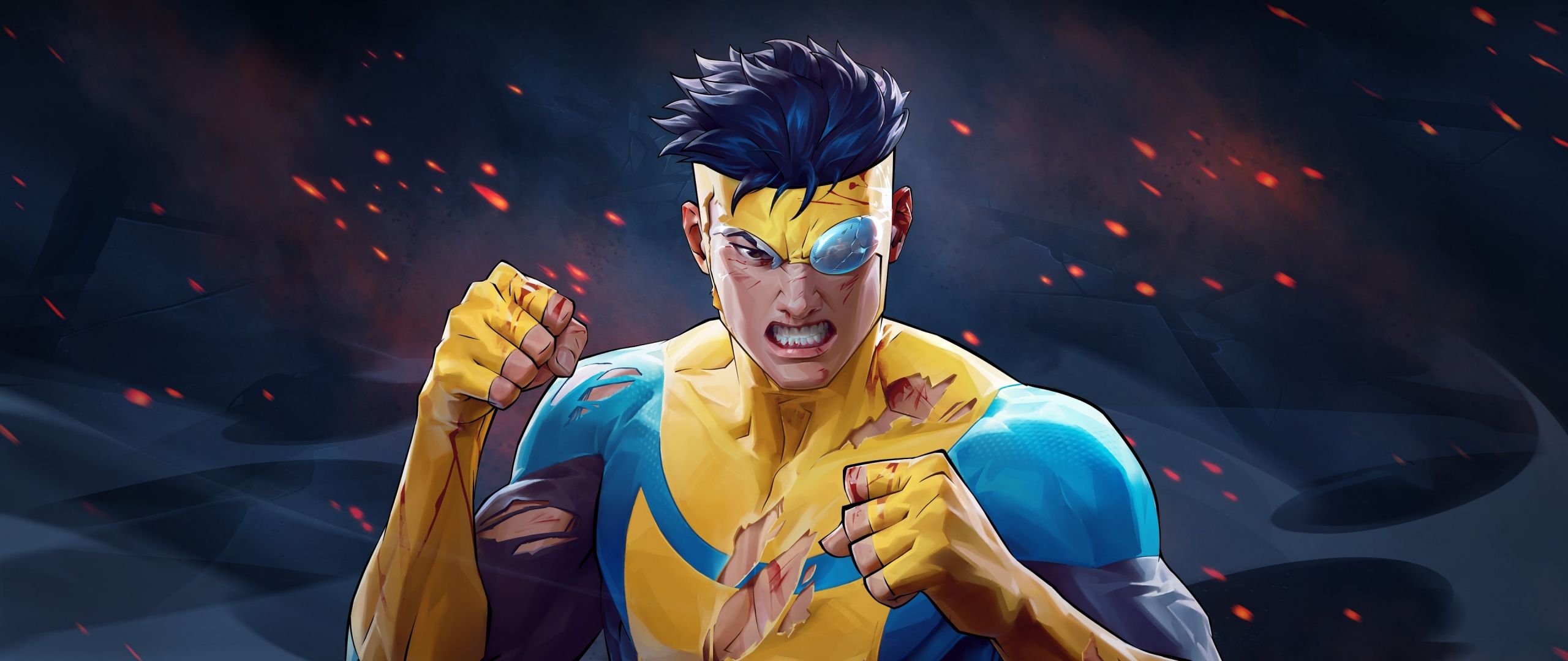 2560x1080 Invincible VS Wallpaper 4K, Official, Key Art, 2026 Games