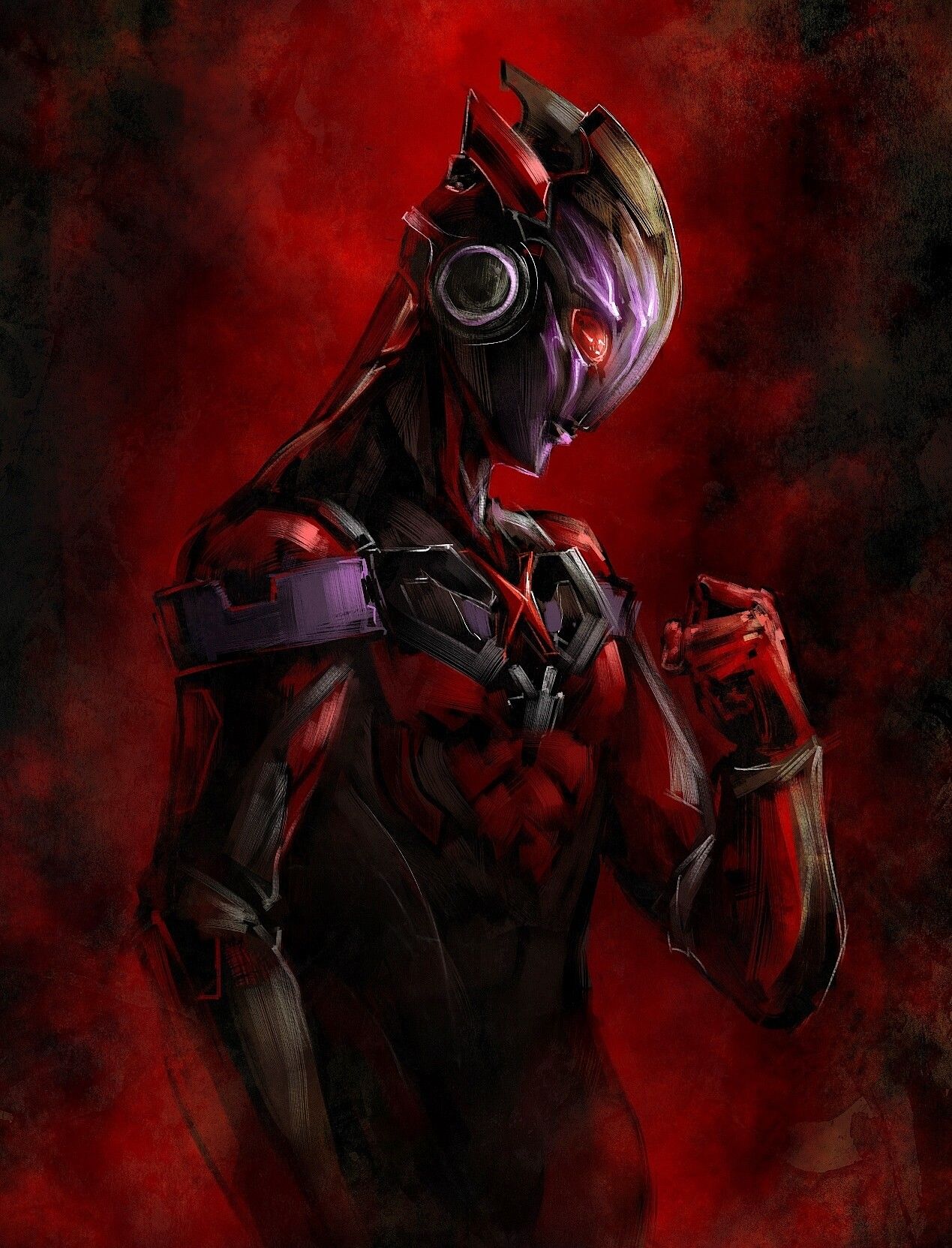 1269x1663 ultraman X darkness