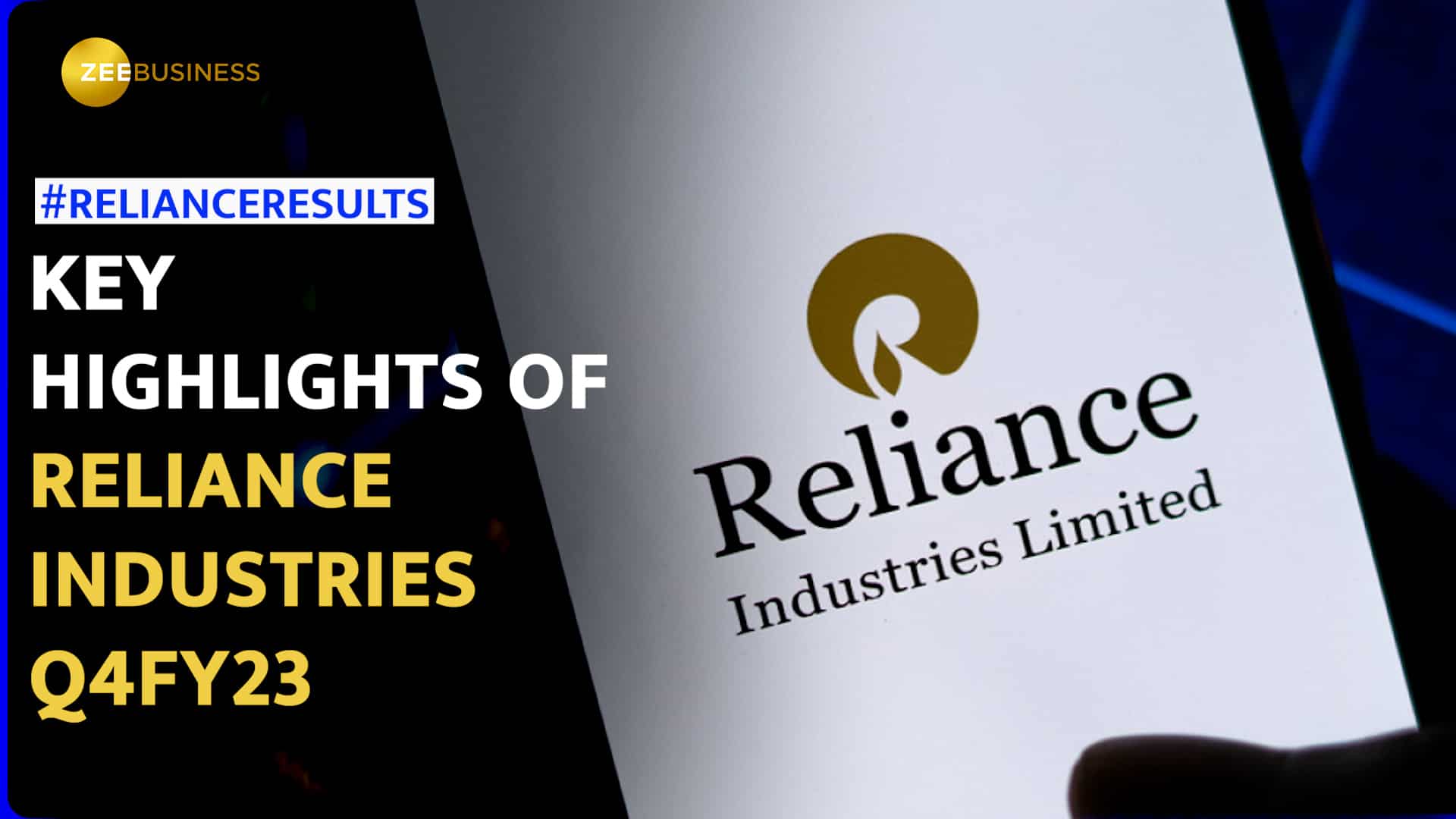 1920x1080 Reliance Industries Q4 Results: Revenue Down 2% Q O Q To Rs 376 Crore