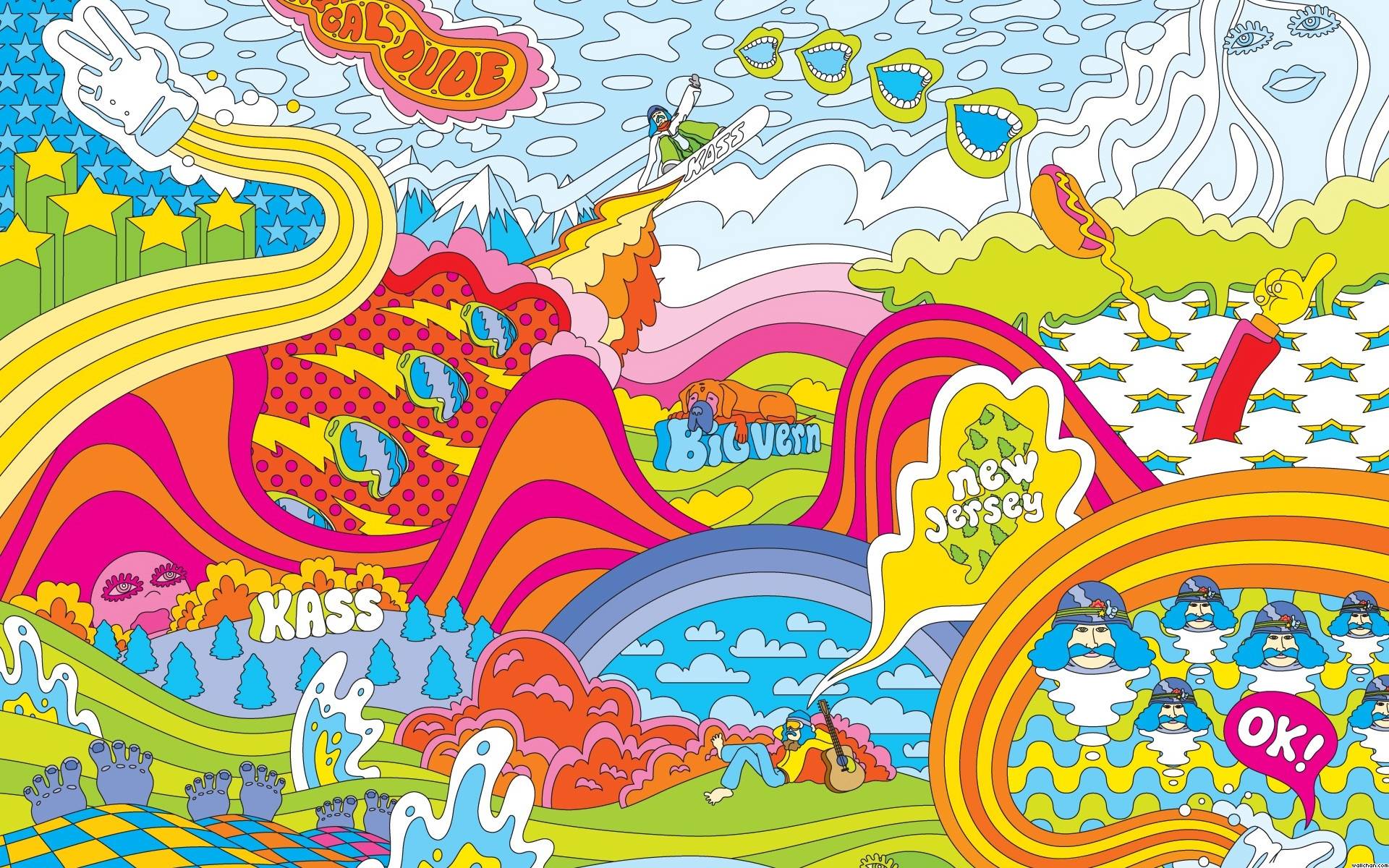 1920x1200 HD Live Hippie Picture, Wallpaper (KBAWP)