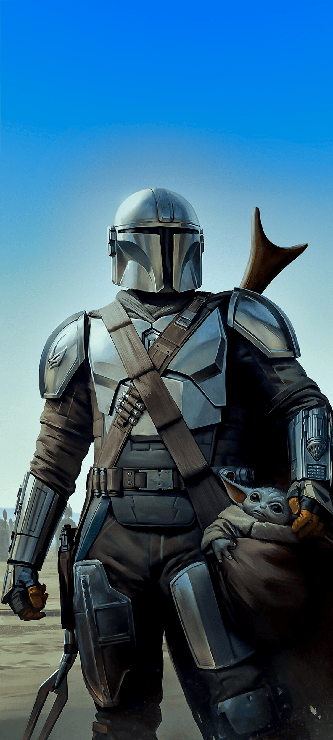 1125x2500 Wallpaper The Mandalorian, Grogu, Star Wars Legion, Star Wars, Fantasy Flight Games, Background Free Image