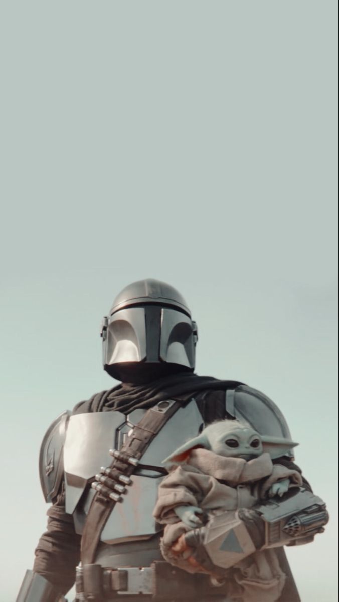 676x1200 Mando and Grogu