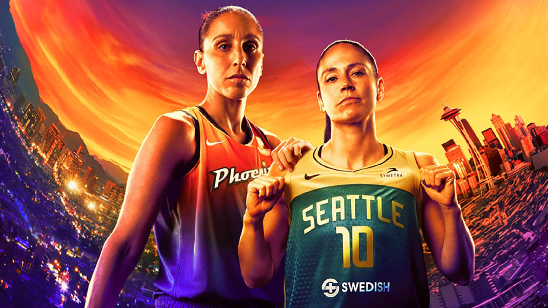 1920x1080 NBA 2K23 WNBA Edition cover spotlights Diana Taurasi & Sue Bird