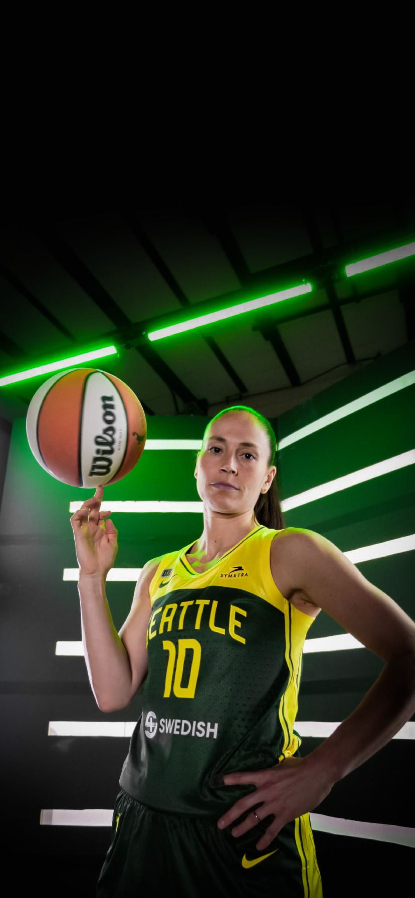 828x1792 Seattle Storm Wallpaper