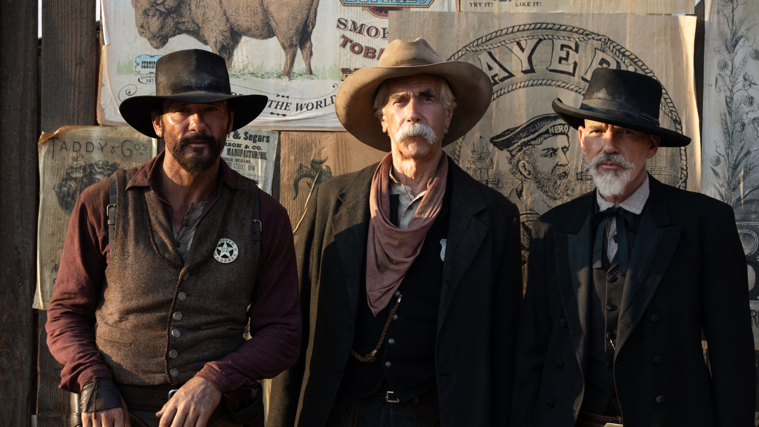 2560x1440 Sam Elliott HD 1883 Wallpaper
