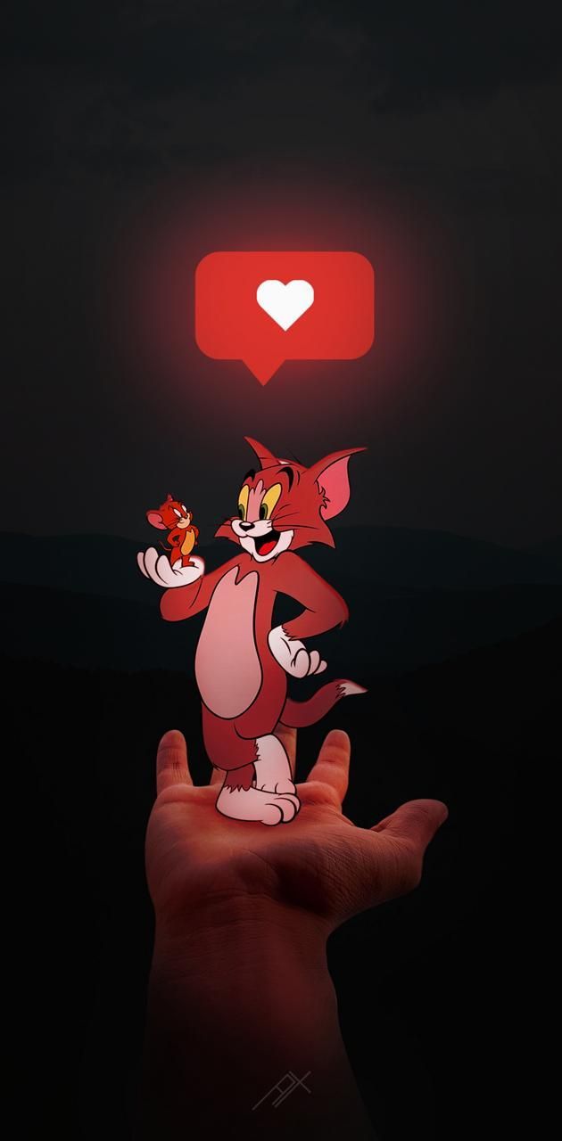 630x1280 Tom and jerry wallpaper