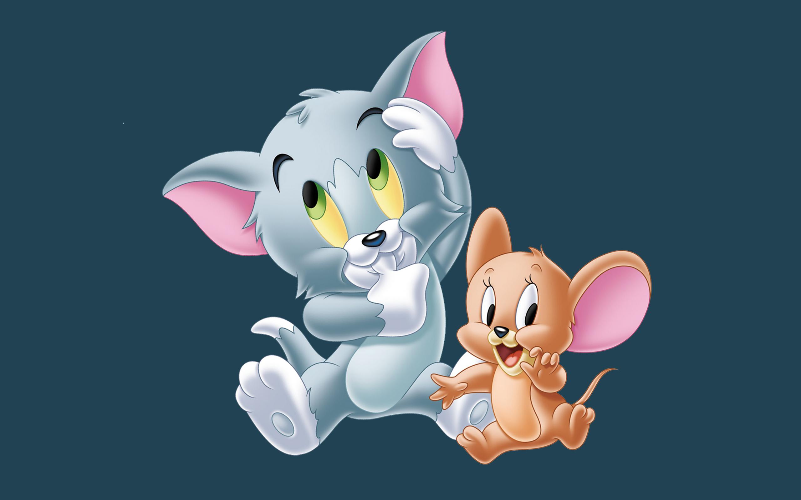 2560x1600 Tom And Jerry Love Wallpaper