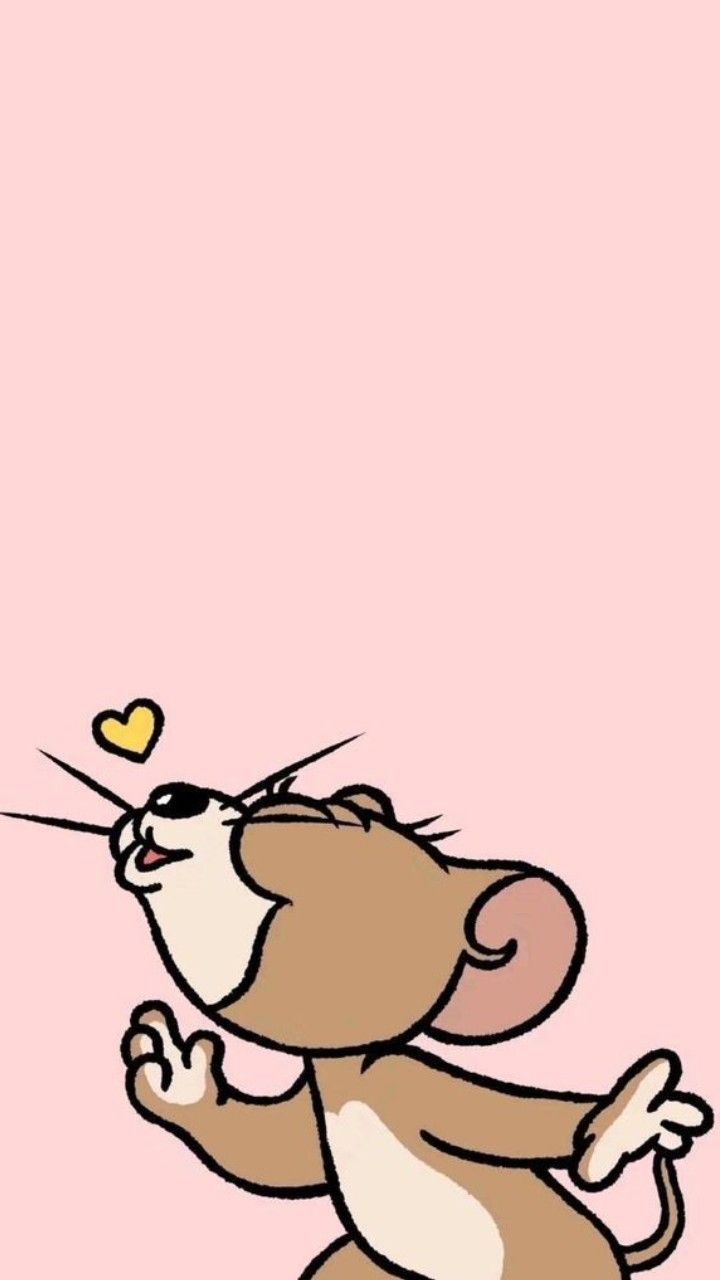 720x1280 Tom And Jerry Love Phone Wallpaper