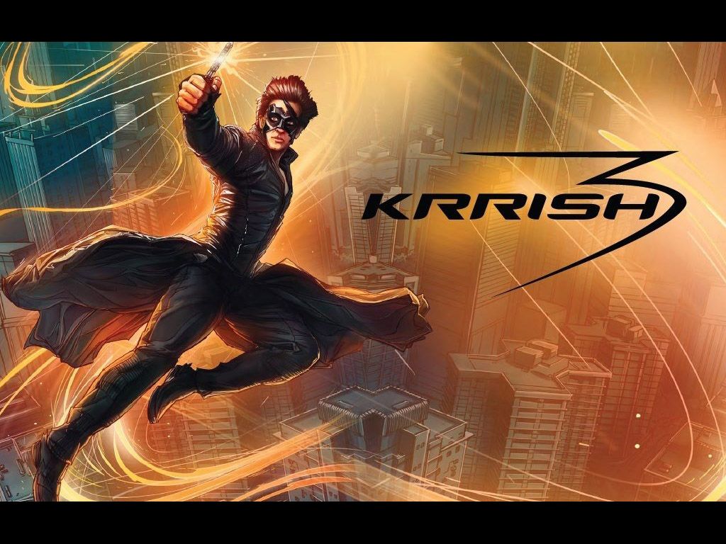 1024x768 Krrish 3 HQ Movie Wallpaper. Krrish 3 HD Movie Wallpaper
