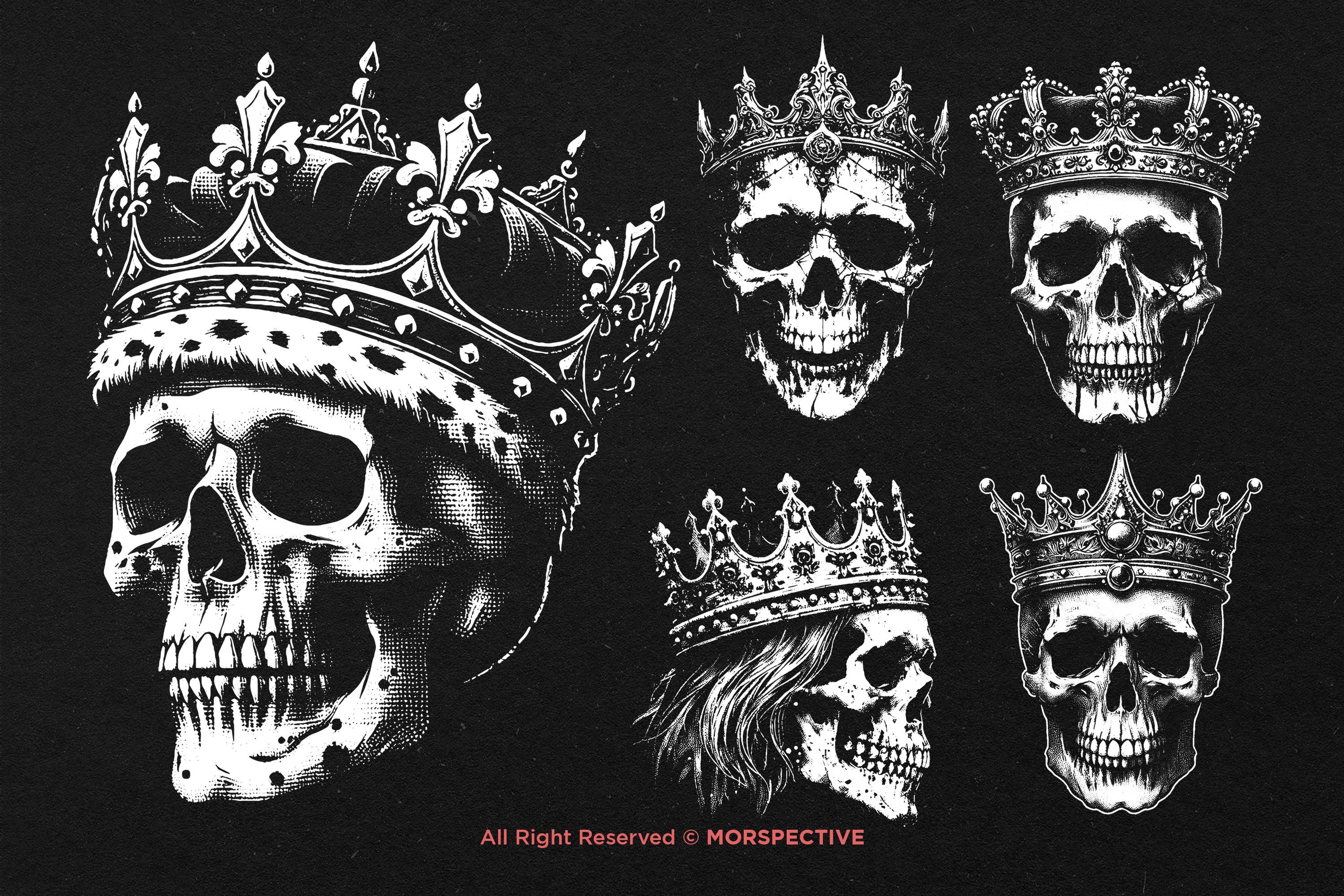 3000x2000 Bundle Dark Art Skull Crown Skull King Throne Prince