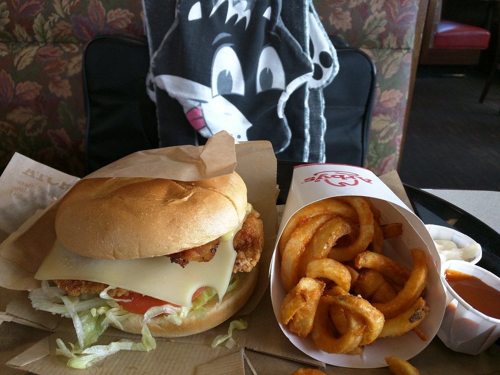 1024x768 Chicken, Bacon & Swiss sandwich. Arby's 4000 Concord Pike