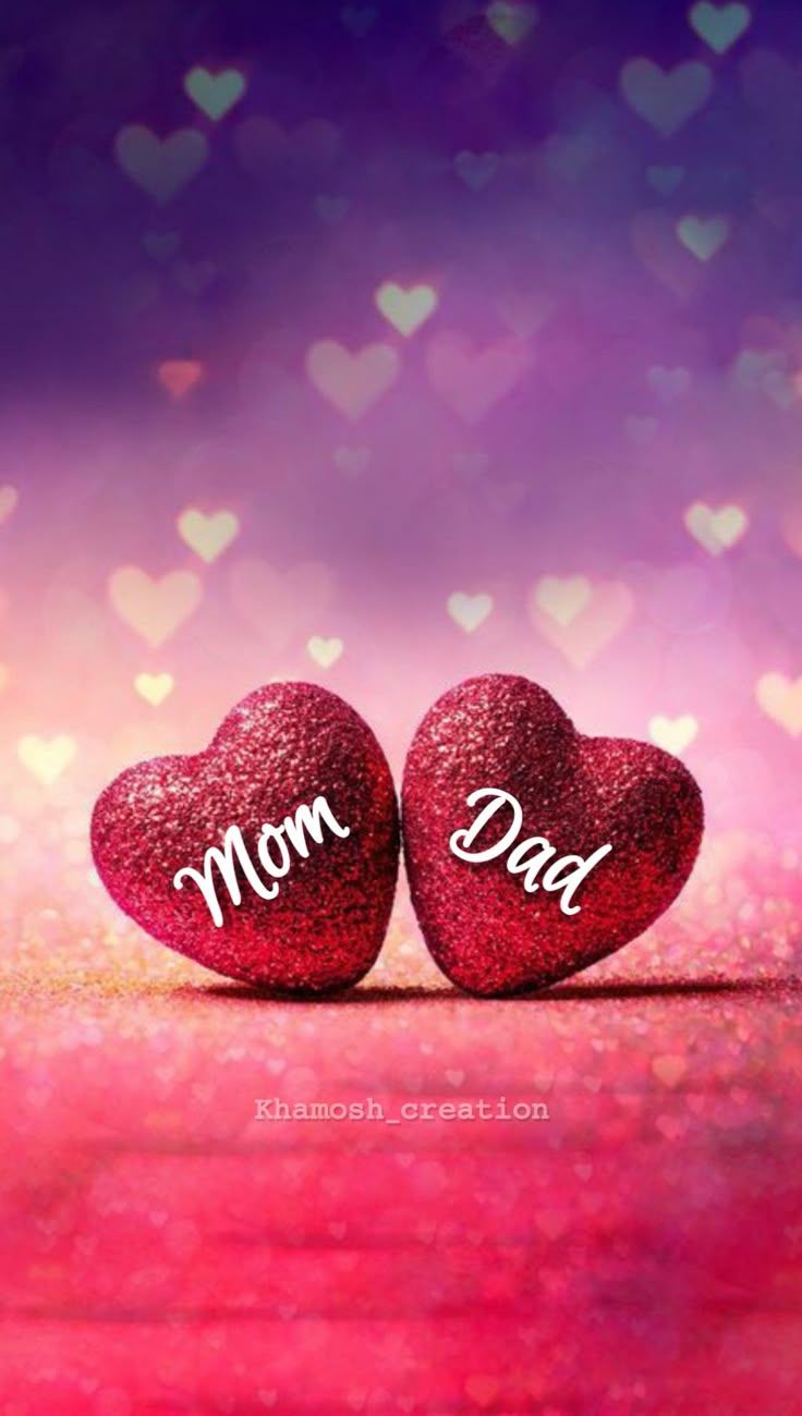 736x1300 Mom Dad Wallpaper
