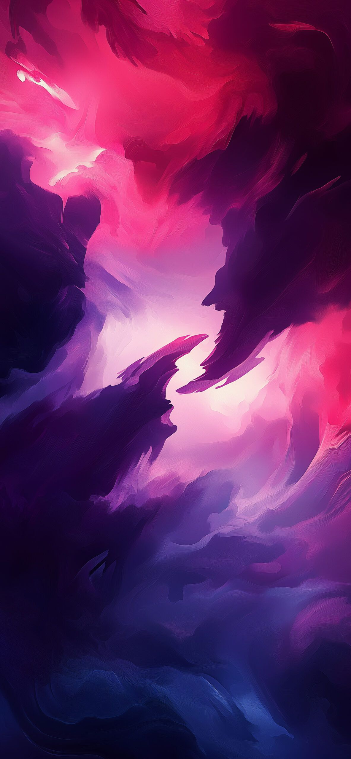 1183x2560 Vibrant Abstract iOS Wallpaper Colorful Wallpaper