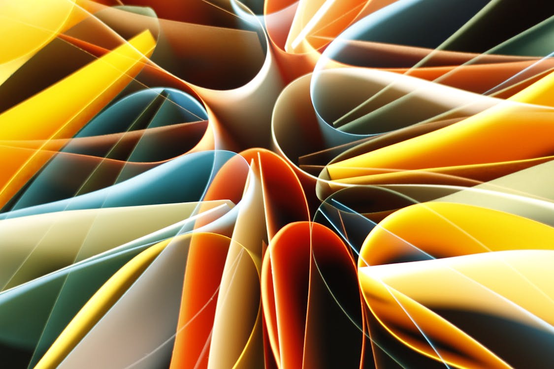 1125x750 Vibrant Abstract Art with Dynamic Shapes · Free