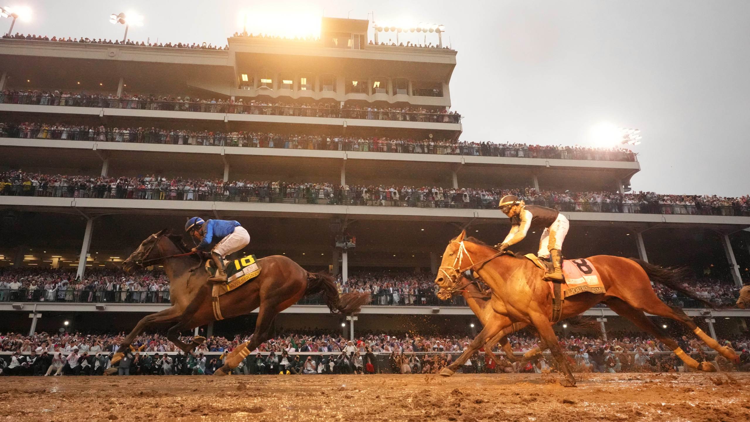 2560x1440 Journalism opens as the Belmont favorite. Kentucky Derby winner Sovereignty is the 2nd choice