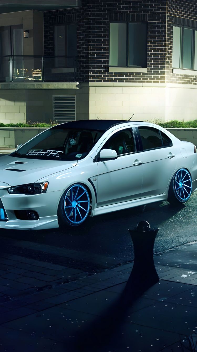 750x1334 Mitsubishi Lancer Evolution Wallpaper 4K, JDM cars, Japanese