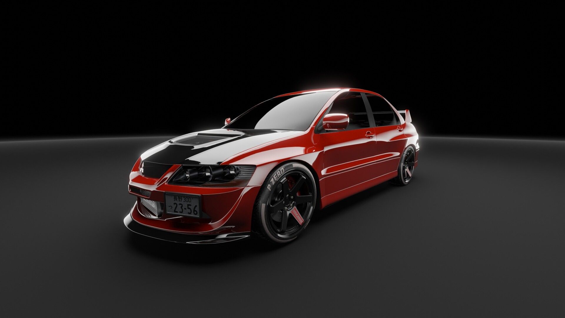 1920x1080 Dmitri Graficov lancer Evo 7
