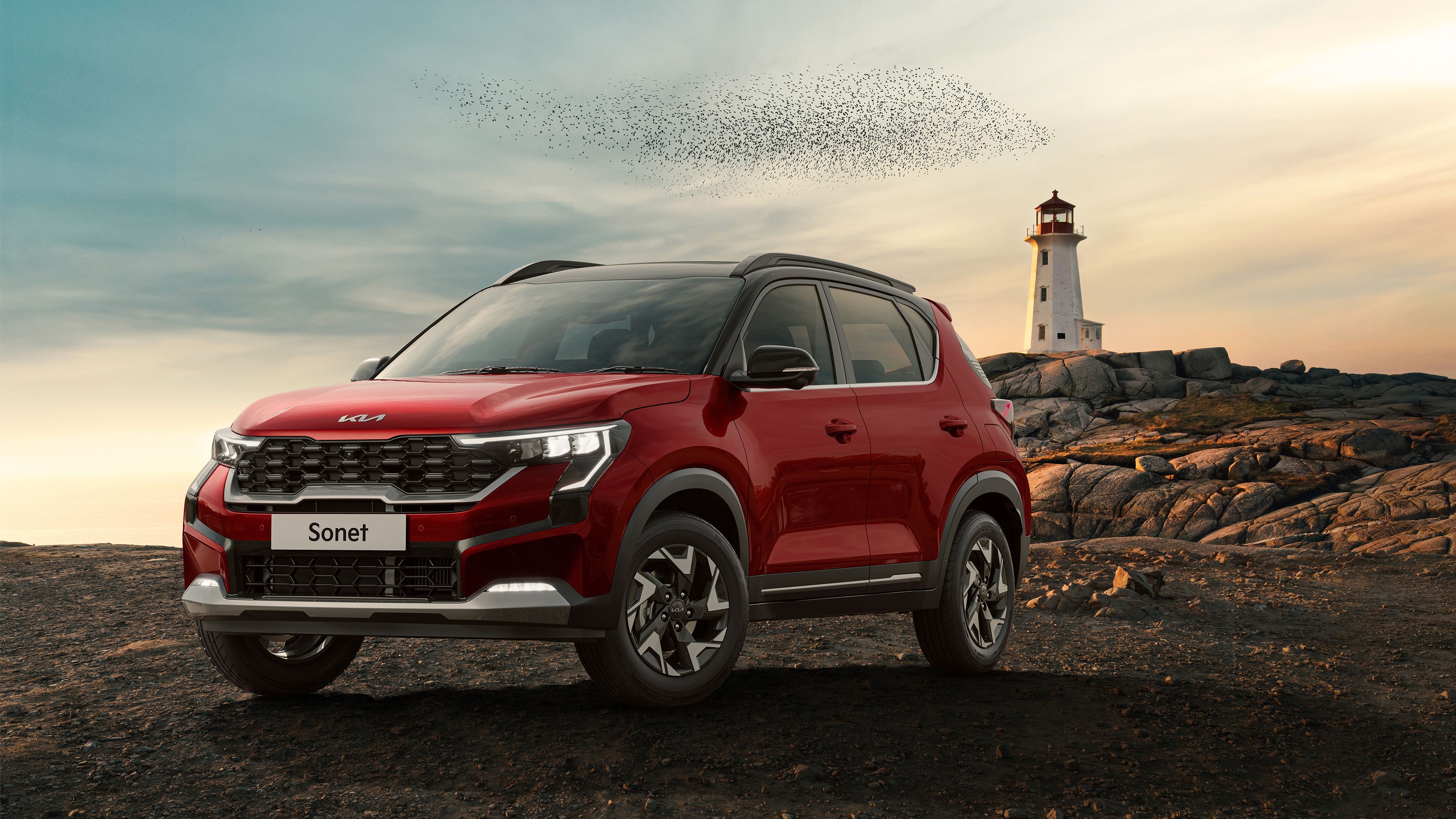 3840x2160 Kia Sonet Exterior Image & Colors. Experience In VR