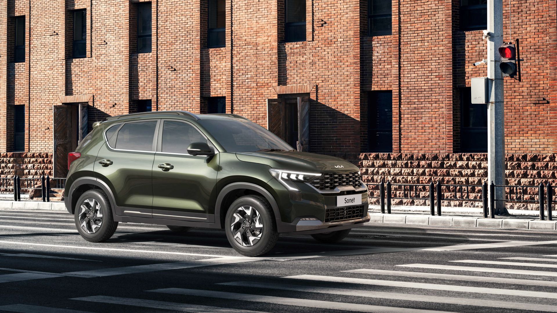 1920x1080 The Kia Sonet. SUV. Kia NIM Automotive Trading Co